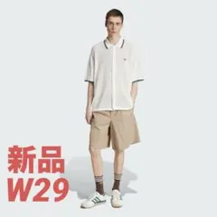 アディダス adidas オリジナルス ワイド バミューダショーツ 新品 W29のサムネイル