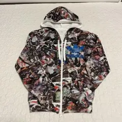 adidas アディダス　グラフィックプリント パーカー XS 派手柄