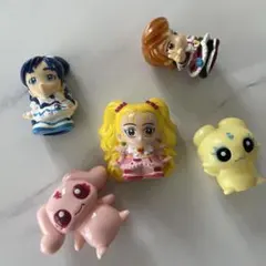 ふたりはプリキュア フィギュア 指人形 ミップル メップル まとめ売り