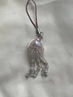 クラゲキーホルダー ピンク