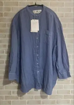 新品未使用 PUAL CE CIN ブラウス シャツ リネン100%