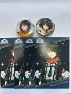 にじさんじ にじフェス 2026 ましろ爻 缶バッジ ① - メルカリ