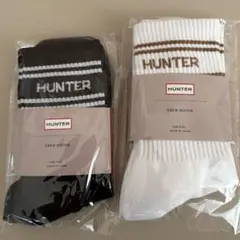 HUNTER クルーソックス 2足セットのサムネイル