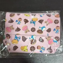 キャラクター柄ポーチ ピンク