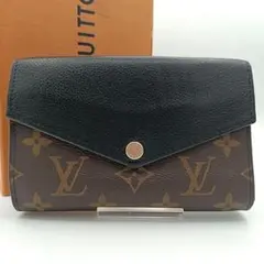 ルイヴィトン ポルトフォイユ パラス コンパクト モノグラム　ブラック