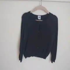 ★PETIT BATEAU カーディガン ネイビー 6ans 姉妹 双子