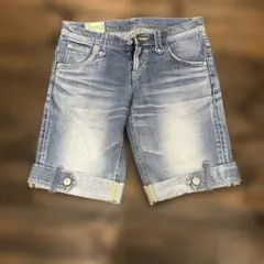 lee ライトブルー デニムショートパンツ