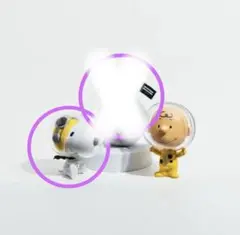 スヌーピーミュージアム ガチャ フィギュア ウッドストック スヌーピー