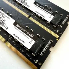 TEAMGROUP DDR4-3200 16GB×2枚 32GB 中古動作品 TeamGroup DDR4-3200 16GB×2枚 計32GB - メルカリ