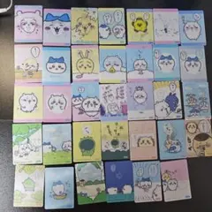 ちいかわ 2022年 郵便局 今日の報酬袋 チェンジングカード 34枚セット