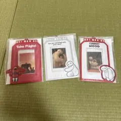 ハッピーくじ　ベイマックス　カードホルダー　3種セット