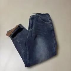 裏起毛テーパードデニムRanieラニ