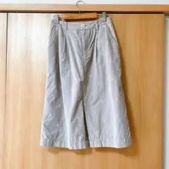 POU DOU DOU（プードゥドゥ）コーデュロイナロースカート　グレー　M