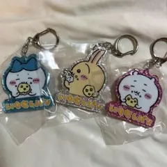 ちいかわ ラメアクリルキーホルダー いもむしパンセット