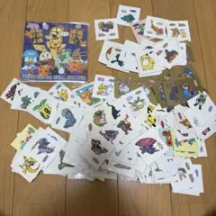 ポケモン ポケモンパン シール ファイル まとめ売り ピカチュウ ゲンガー