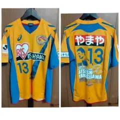 アシックス ベガルタ仙台 柳沢敦 #13 引退メモリアルユニフォーム M