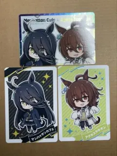 ウマ娘 チップス 2 カード マンハッタンカフェ アグネスタキオンのサムネイル