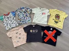新品 80＆90cm 半袖トップス Tシャツ 双子 兄弟 お揃い 8着セット 