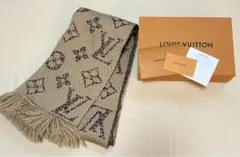 Louis Vuitton ロゴマフラーレオパードエシャルプ・ジャイアンヒョウ柄