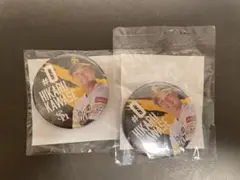 川瀬晃 選手 缶バッジ 2025 2点