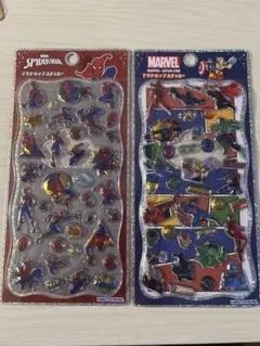 MARVEL スパイダーマン アベンジャーズ プチドロップステッカーのサムネイル