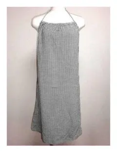 ✈ Do!Family　ドゥファミリー　シアサッカー　ワンピース　白 黒　M　春