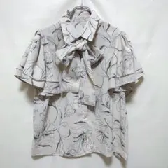 【匿名配送】GRL グレイル ボウタイブラウス サイズS