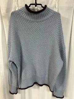 LOWRYSFARM ローリーズファーム バイカラー カノコハイネック F