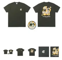ジャンフェス ヒロアカ 缶バッジつきTシャツ