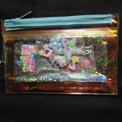 ビニールフラットポーチ ジャラジャラ詰め放題♡