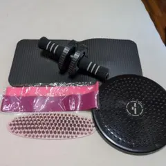 トレーニングセット アブローラー バランスディスク