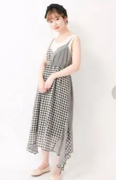 earth music&ecology キャミソールワンピ-ス