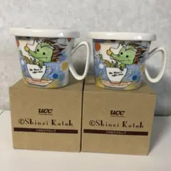 コーヒーカップ　マグカップ　UCCカップ　カトウシンジ