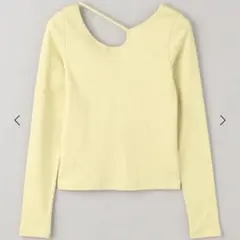 BEAUTY&YOUTH コットンカットアウトカットソー