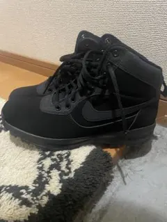 NIKE ハイカット スニーカー ブラック マノアドーム 黒 ナイキ