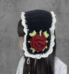 バラのヘッドドレス