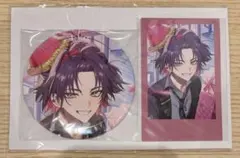 誕生日グッズ 箔押し缶バッジ&チェキ風カード 渡会雲雀