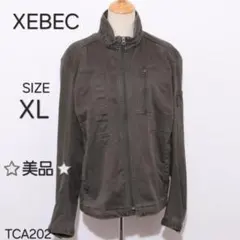 XEBEC　ジーベック　ミリタリージャケット 長袖 スタンドカラー 多ポケット