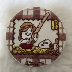 刺繍デザイン 缶バッジ 約5cm
