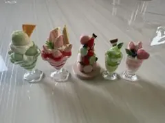 ぺぺ様専用♡ミニチュアパフェ 等5点セット