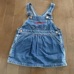 ミキハウス　miki house オーバーオール　オーバースカート　スカート