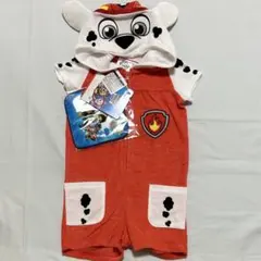 新品 パウパトロール マーシャル キッズ パイル コンビネゾン 110