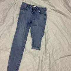 ザラ　zara スキニー　デニム　ライトブルー