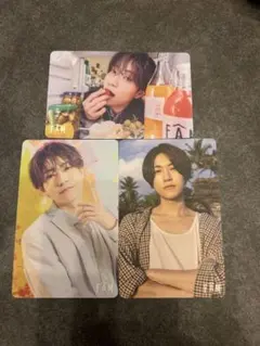 菊池風磨　橋本将生　オリジナルトレーディングカード3種3枚セット