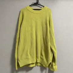 CURLY&CO カーリー ニット　イエロー　美品のサムネイル