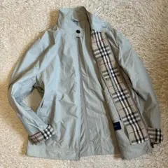 バーバリーロンドン　ブルゾン　スイングトップ　ノバチェック　　L