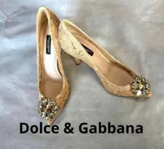 【値下げ可能です】Dolce & Gabbana レース ビジュー タオルミナのサムネイル
