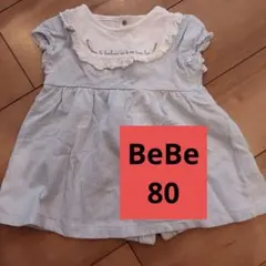 bebe reduction ブルーストライプワンピースのサムネイル