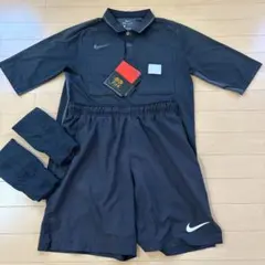 サッカー 審判服 ナイキ 上下　靴下　レフェリーセット