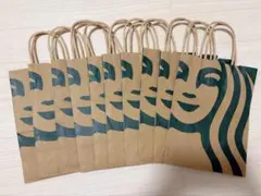 【10枚セット】スターバックス 紙袋 ショッパー